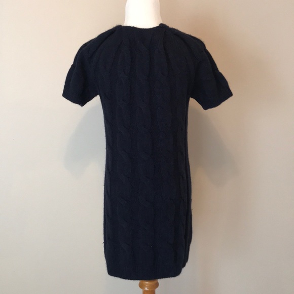 Vince navy cable knit long cardigan S - Picture 4 of 7